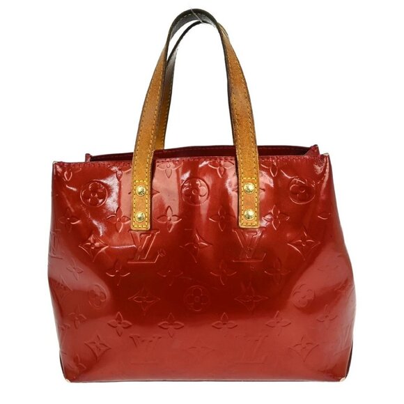 Louis Vuitton Handbags - Louis Vuitton Red Vernis Reade PM Tote Handbag
